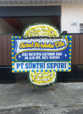 Papan Bunga Duka di Capkala