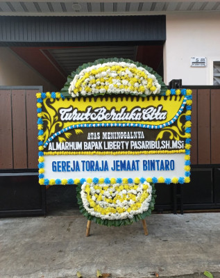 Papan Bunga Duka di Capkala